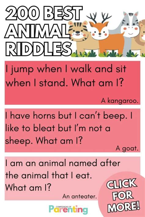 200 Best Animal Riddles That Will Leave You Laughing