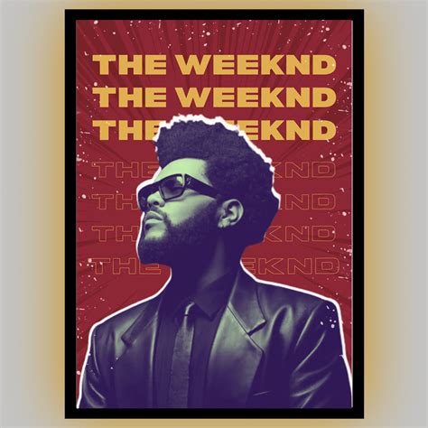 The Weeknd Poster