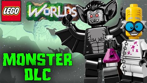 Lego Worlds Monster Dlc Gameplay Monster Wissenschaftler And Bat