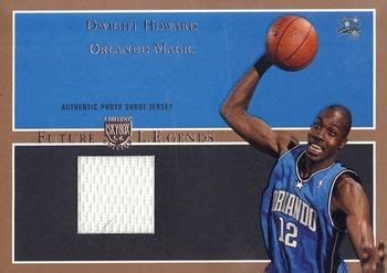 2004 05 SkyBox LE Future Legends Jerseys 50 FL DH Dwight Howard