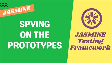 Spying On The Prototypes Using Spyon Method Jasmine Testing Youtube