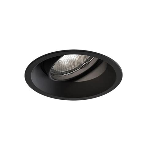 Minima Round Adjustable Spot Encastr Orientable Rond Cm Noir Astro