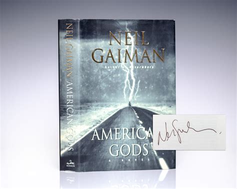 American Gods Neil Gaiman First Edition Signed