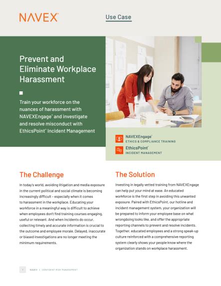 Prevent And Eliminate Workplace Harassment Navex