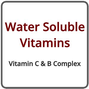 Water Soluble Vitamins Vitamin C And B Complex PSIBERG