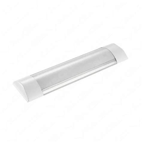 Luminaria Tubular Sobrepor Led Slim W Branco Frio Lm Cm Bivolt