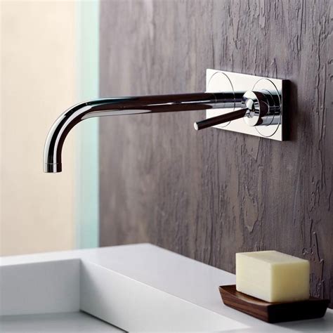 Axor Uno Concealed Single Lever Basin Mixer Tap With Spout Mm Plate