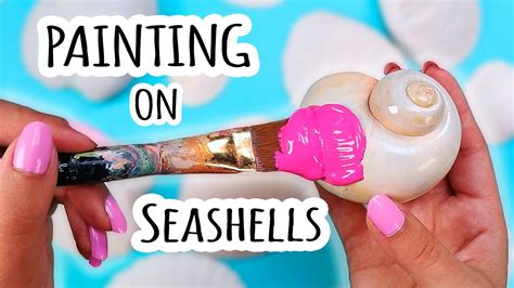 Painting On Seashells Again Youtube