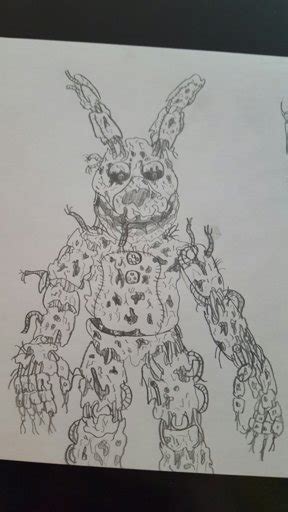 Random Springtrap Doodle Five Nights At Freddy S Amino