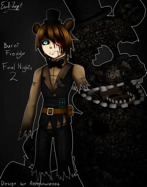 Burnt Freddy Art Trade By Emil Inze On Deviantart