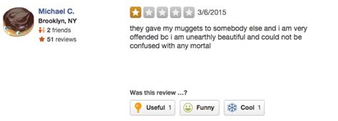 Funny Yelp Mcdonalds Reviews Popsugar Tech