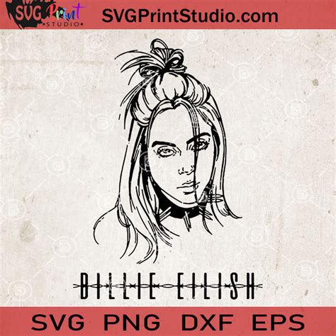 Billie Eilish Svg