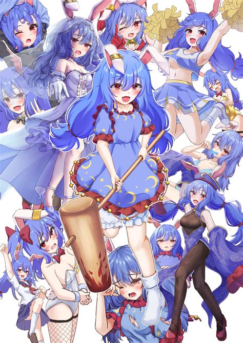 Seiran Touhou Drawn By Mizunisabano Danbooru