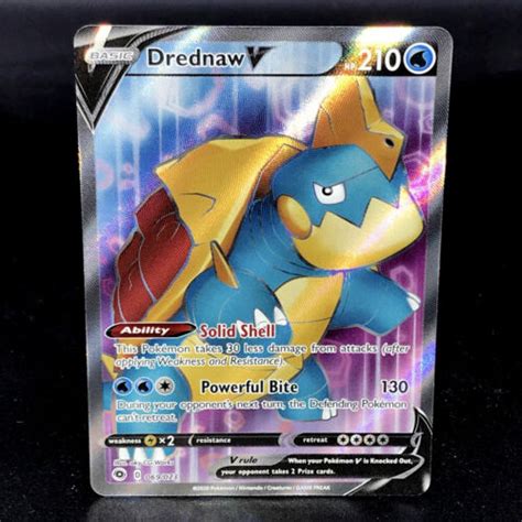 Drednaw V SWSH Champions Path 069 073 Full Art Rare Pokemon Card EBay