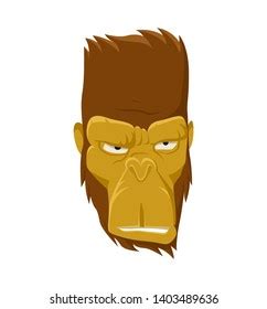 Cool Monkey Logo Vector Design Illustration Stock Vector (Royalty Free ...