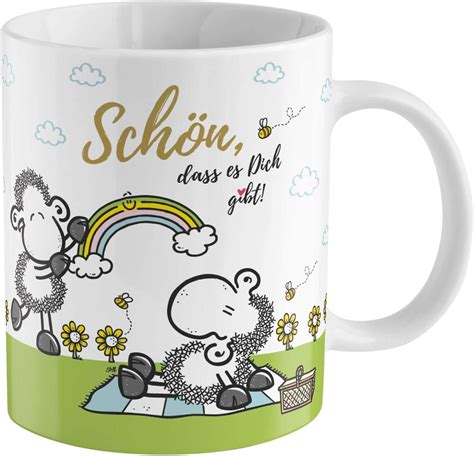 Sheepworld Zaubertasse mit Motiv Schön Motiv Wechsel Tasse