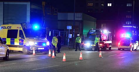 Road Closes After Car Flips Onto Its Side In Crash Liverpool Echo