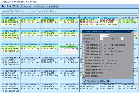 Database Planning Calender DB13