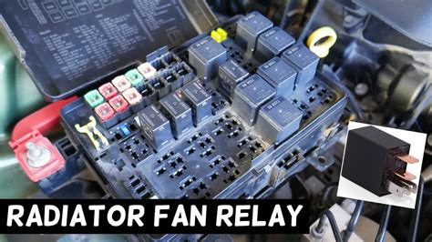 CHRYSLER 300 RADIATOR FAN RELAY LOCATION REPLACEMENT CHRYSLER 300