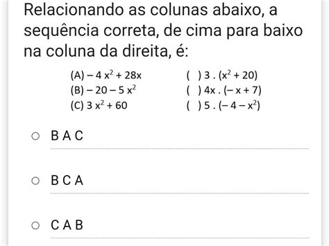 Relacione Corretamente
