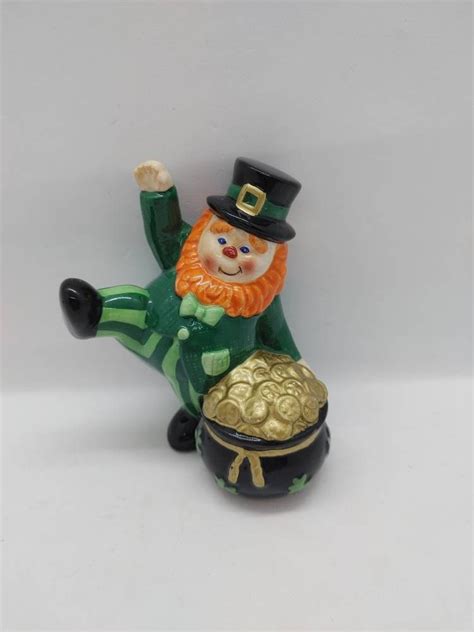 Vintage Fritz And Floyd Luck O The Irish Leprechaun This Etsy