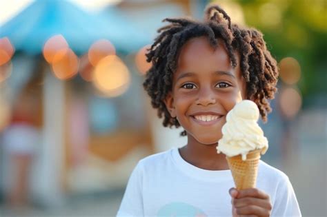 Black Kids Eating Ice Cream Images Free Download On Freepik