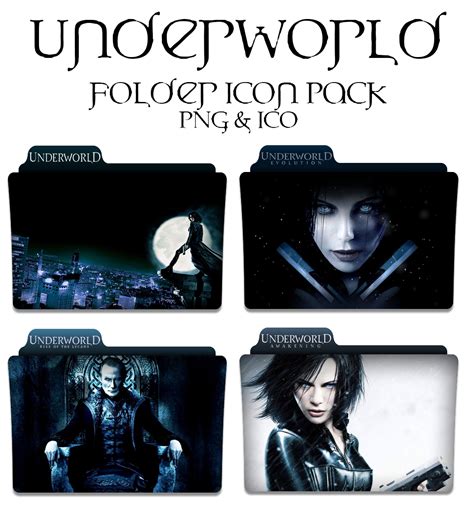 Underworld Quadrilogy Folder Icon Pack By Niconame On Deviantart