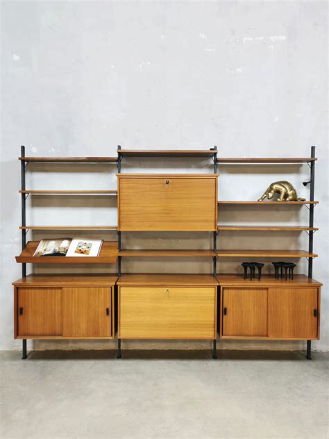 Vintage Design Modular Wall Unit Modulair Wandsysteem Olof Pira