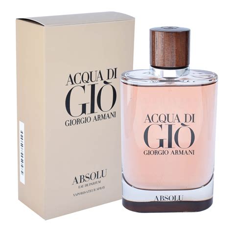 Parfum Uhren Schmuck Bei MyRich De Entdecken Giorgio Armani Acqua