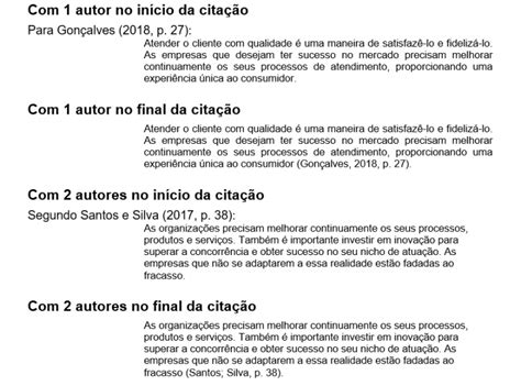 Cita O Direta Longa E Indireta Longa No Seu Trabalho Exemplos