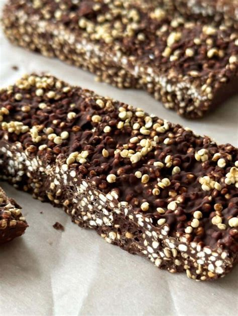 Chocolate Quinoa Crunch Bars Alternative Dish