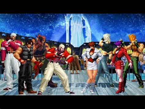 Kof Mugen Memorial Ralf Yashiro Team Vs Benimaru Shermie Team