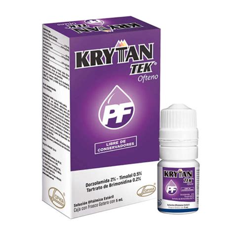 Krytantek Ofteno PF 5ml Solución Oftálmica Farmacias Julios Panamá