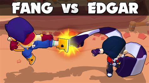 🤜 Fang 1vs1 Edgar 🤛 Brawl Stars Youtube