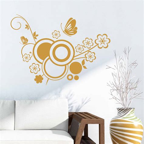 Stickers Arabesque Papillon Autocollant Muraux Et Deco