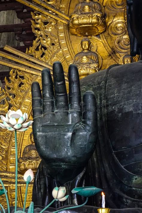 Grande Buda Daibutsu No Pagode De Todaiji Imagem De Stock Imagem De