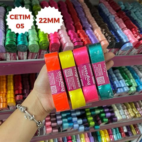 Fita De Cetim Preço - Fita Cetim Nº5 22mm 10 metros - Fitas Progresso - Melhor preço você ...