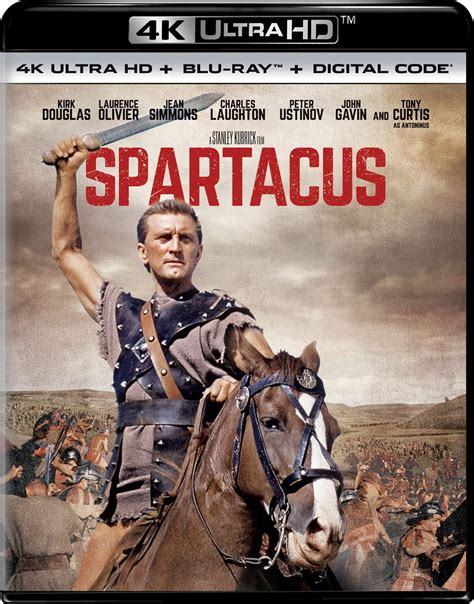 Spartacus 4k Blu Ray Fílmico