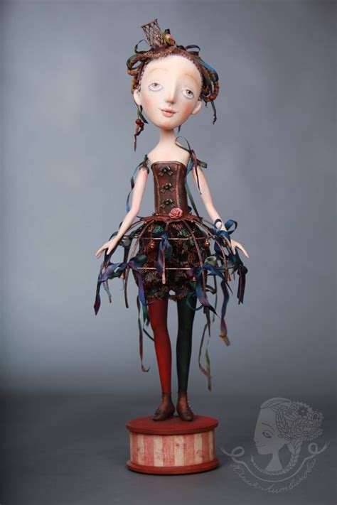 Paper Mache Doll By Yulia Litvinova Paper Mache Dolls Art Dolls