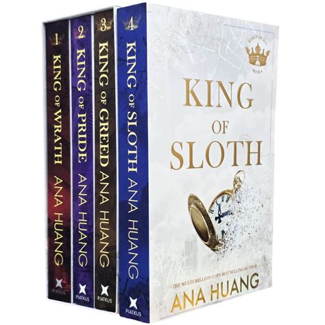 Kings of Sin Series By Ana Huang 4 Book Collection Set (King of Wrath
