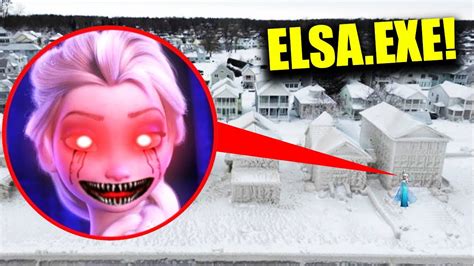 Drone Catches Elsa Exe Freezing People Near Stromedy S House We Got