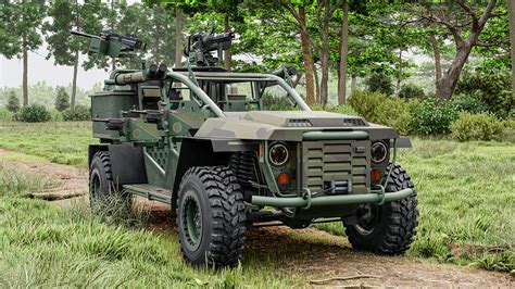 Tactical Assault Vehicle By Miller Shapes Design At