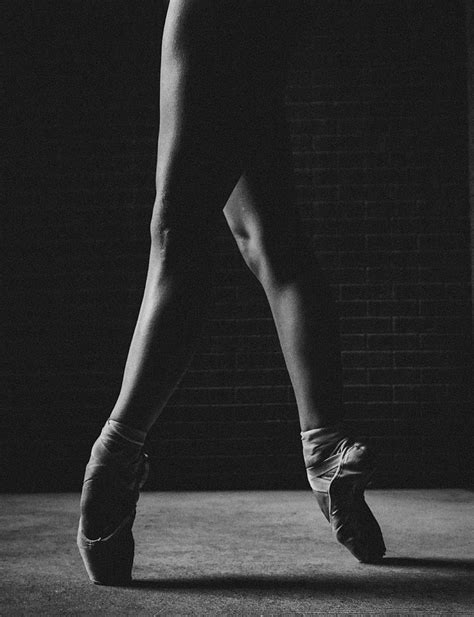 HD Wallpaper White Ballet Shoes Ballerina Pointe Shoes Legs Bw