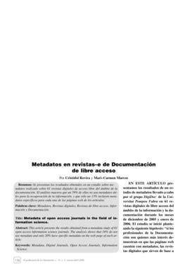 Fillable Online Metadatos En Revistas E De Documentaci N De Libre