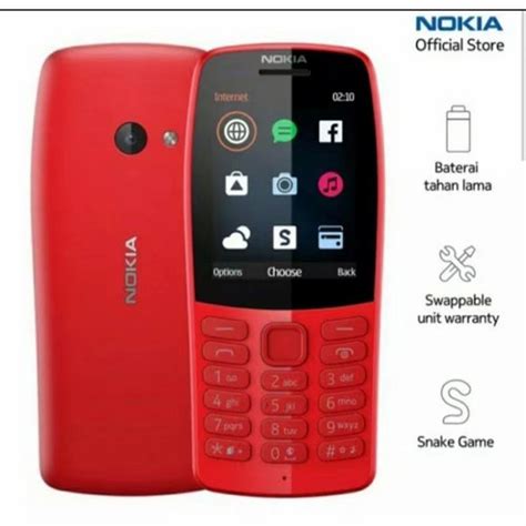 Jual Hp Nokia 210 Murah Original Jadul Nokia Camera Dual Sim 210