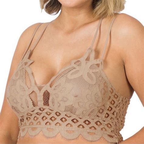 Zenana Outfitters Intimates And Sleepwear Plus Size Light Mocha