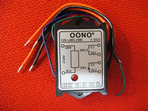 DPST OONO F 1022 8Amp Power Relay Module AC DC 5V Control Voltage EBay