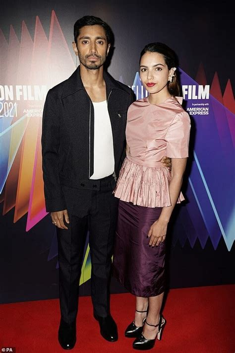 Riz Ahmed Wife Fatima Dazzle Crowds At British Film Fest Life And Style Aaj English Tv