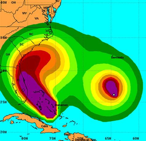 Hurricane Matthew Path North Carolina And South Carolina Warning