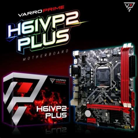 Jual Motherboard H Vp Plus Varro Mobo Gaming Intel H Socket Lga